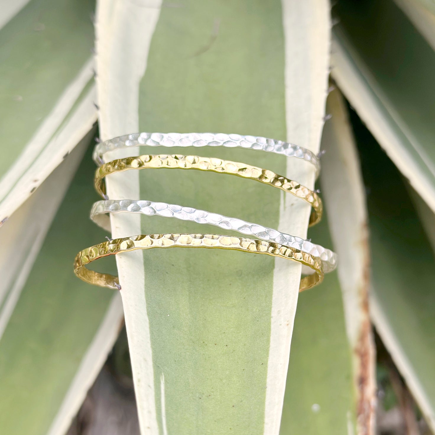 Celina Bracelets - Silver & Gold